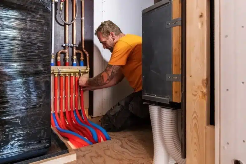 %titre de l'article% dewaele système ventilation chauffage chaleur maison construction durable techniques sanitaires