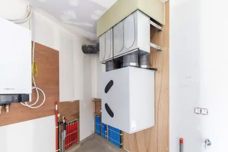 %titre de l'article% dewaele système ventilation chauffage chaleur maison construction durable techniques sanitaires