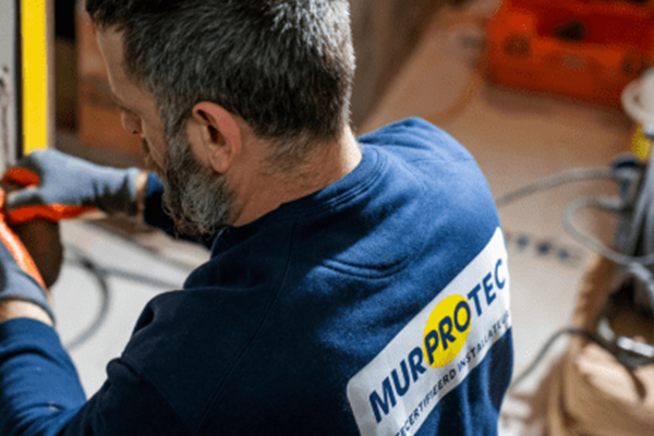 %titre de l'article% Murprotec humidité maison PEB