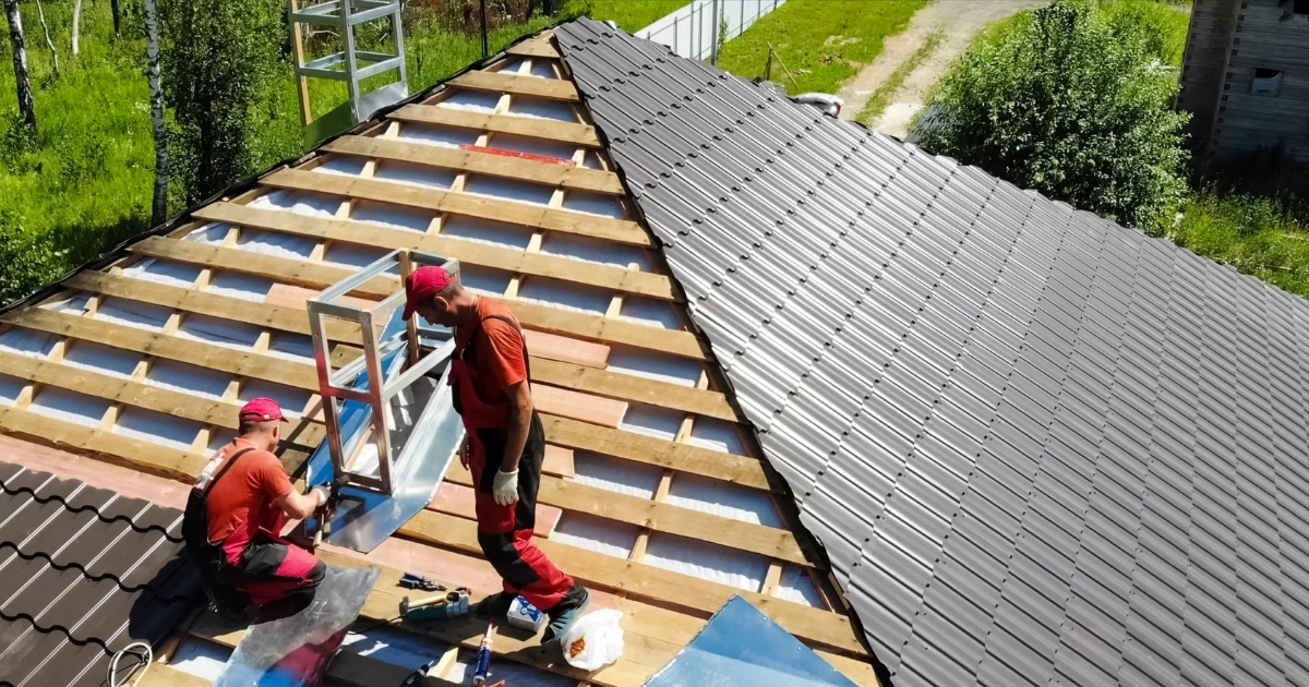 %titre de l'article% Toiture d’une maison en Wallonie